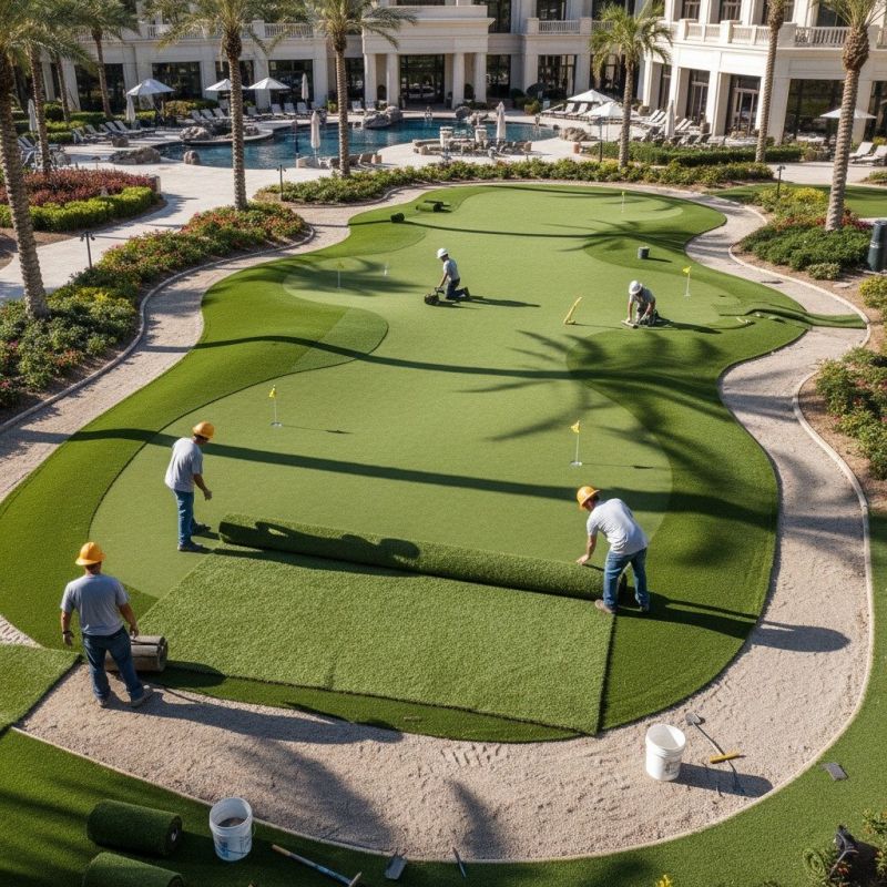 What Goes Into Installing A Backyard Putting Green From Start To Finish